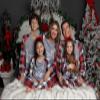 IFFEI Matching Family Pajamas Sets Christmas PJ's with Letter and Plaid Printed Long Sleeve Tee and Bottom Loungewear 6-7 Years view 2