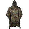 GRVCN Military Rain Poncho, Camouflage RainCoat Outdoor Waterproof Lightweight view 1