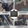 GRVCN Military Rain Poncho, Camouflage RainCoat Outdoor Waterproof Lightweight view 4