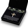 CrossDancingNecklace FaithHopeLoveNecklace-FaithNecklace-CrossNecklaceForHer-FaithGiftsJewelry view 4