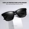 MEETSUN Polarized Sunglasses for Women Men Trendy Classic Retro Designer Style Fashion UV400 Protection 3 PACK Black Lens Rose Gold Pink Mirrored view 4