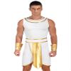 winying Mens Ancient Rome Outfits King of Egypt King Tut Costume for Halloween Theme Party White E Medium view 1