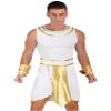 winying Mens Ancient Rome Outfits King of Egypt King Tut Costume for Halloween Theme Party White E Medium view 2