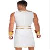 winying Mens Ancient Rome Outfits King of Egypt King Tut Costume for Halloween Theme Party White E Medium view 4