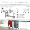 Yamazaki Sangyo Condor System Cart ECO Bag MT 32.8 gal (120 L) Gray CA875-120X-MB-GR view 3