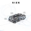 A1FISHER Crab Traps with Galvanized Steel Mesh with 6 Blue Loops 3PCS for Dungeness, Rock Crab view 2