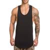 ZUEVI 3 Pack Muscle Tank Tops for Men Sleeveless Cut Off Shirts Bodybuilding Gym Workout Stringer T-Shirts (Black&Black&White-XXL) view 2