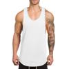 ZUEVI 3 Pack Muscle Tank Tops for Men Sleeveless Cut Off Shirts Bodybuilding Gym Workout Stringer T-Shirts (Black&Black&White-XXL) view 3
