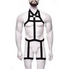 JEShifangjiusu Mens Jockstrap Underwear Low Waist Breathable Athletic Supporter Hollow Hot Male Athletic Underpants (Black-1PC,M) view 2