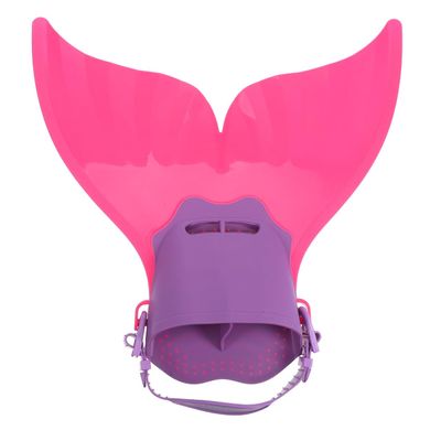 Kisangel Mermaid Fin 1pc Mermaid Foot Flipper Snorkeling Fin Swimming Fin Diving Flipper for Youth and Kids(Purple) Flippers