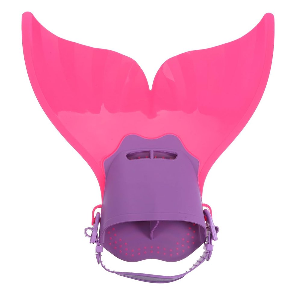 Kisangel Mermaid Fin 1pc Mermaid Foot Flipper Snorkeling Fin Swimming Fin Diving Flipper for Youth and Kids(Purple) Flippers