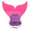 Kisangel Mermaid Fin 1pc Mermaid Foot Flipper Snorkeling Fin Swimming Fin Diving Flipper for Youth and Kids(Purple) Flippers view 1