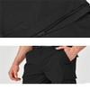 Mens Zip Off Hiking Pants Cargo Work Pants Lightweight Tactical Trousers Casual Outdoor Bottoms Khaki M view 4