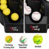 Furlihong 6902BHA Rechargeable Baseball/Softball Toss Machine with Extendable Ball Stacker, Height Adjustable, Use Regulation Baseballs, Softballs or Dimpled Balls, for Hitting Batting Practice view 3