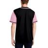 DIGITMON Men's Baseball Jersey Button Down Premium Hip Hop T Shirts Sports Uniform Blackpink, X-Large view 2