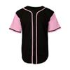 DIGITMON Men's Baseball Jersey Button Down Premium Hip Hop T Shirts Sports Uniform Blackpink, X-Large view 3
