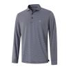 Mens Golf Shirts Dry Fit Performance Pin Striped Moisture Wicking Casual Golf Polo Shirts for Men view 1