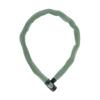 ABUS Chain Lock IVERA Chain 7210 - Bicycle Lock with Highly Flexible IvyTex Synthetic Fibre Casing - ABUS Security Level 8-85 cm - Colour: Green view 1