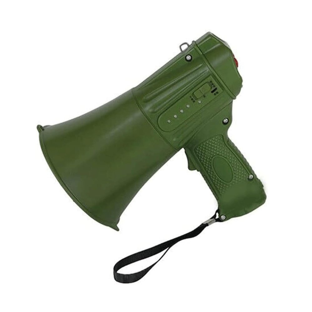 Megaphones Portable Megaphones 10 Watt Power Handheld Megaphone Built-in Siren Bullhorn Speaker Recording Outdoor Megaphone Speaker Clear Sound