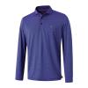 Mens Golf Shirts Dry Fit Performance Pin Striped Moisture Wicking Casual Golf Polo Shirts for Men view 1
