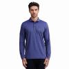 Mens Golf Shirts Dry Fit Performance Pin Striped Moisture Wicking Casual Golf Polo Shirts for Men view 2