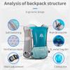 AONIJIE Hydration Backpack Vest for Outdoor Sports Breathable and Lightweight,Hydration Pack for Running, Cycling, and Hiking view 2