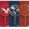 Chinese Folding Fans Hand FansHandheld Folding Fan Female Summer Round Handheld Fans with TasselsHanfu Ancient Style Group FanChinese Style Group Fan Vintage Handheld Folding Fanlo view 2
