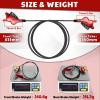BUCKLOS IIIPRO E4 MTB 4 Pistons Mountain Bike Hydraulic Disc Brake Set Front 835mm and Rear 1550mm with Ceramic Brake Pad for Bicycle/E-Bike (Pre-Bled) view 4