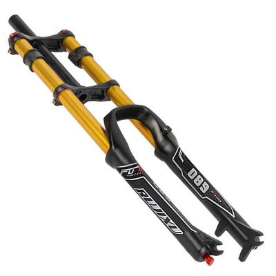HIMALO Downhill Mountain Bike Suspension Fork 26 27.5 29 Air Fork Travel 130mm Disc Brake Straight Fork QR Rebound Adjustale Manual Lockout