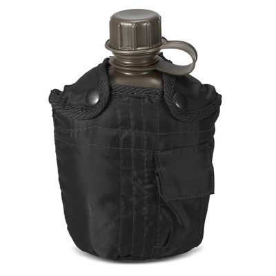 doorslay 1L Outdoor Military Canteen Bottle Camping Hiking Backpacking Survival Water Bottle Kettle with Cover
