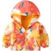 Happy Cherry Kid Children Lightweight Animal Printed Jacket Cute Cartoon Hooded Coat Windproof Casual Hoodie Jacket Outwear for Toddler Boy Girl 2-3T view 1