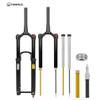 HIMALO Mountain Bike Suspension Fork 27.5 29 DH Air Fork Travel 180mm Rebound Adjustable Manual Lockout 1-1/2'' Tapered Fork Boost 15x110mm Thru Axle view 4
