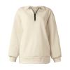 SHAOBGE Women's Oversized Sweatshirt Half Zip Long Sleeve Shirts Casual Loose Fit Pullover 2023 Fall Teen Girls Y2K Clothes view 4