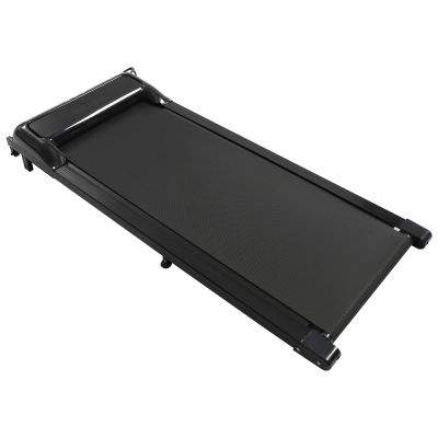 LOHISHILO 2 in 1 Folding Treadmill Under Desk Electric Running Walking Pad Treadmill with Remote, for Adults, Children, The Elderly(Treadmill Black)