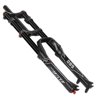 HIMALO Downhill Mountain Bike Suspension Fork 26 27.5 29 Air Fork Travel 130mm Disc Brake Straight Fork QR Rebound Adjustale Manual Lockout