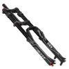 HIMALO Downhill Mountain Bike Suspension Fork 26 27.5 29 Air Fork Travel 130mm Disc Brake Straight Fork QR Rebound Adjustale Manual Lockout