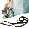 JEOZBM Climbing Aider, 4 Step Adjustable Ladder Climbing Strap Ladder, Lightweight Webbing Climbing Ascender Bearing Strap for Outdoor Mountaineering Rock Climbing Saving and Aerial Work view 3