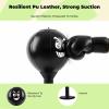 Aosekaa Desktop Punching Bag,Reflex Strain and Tension Toys Gag Gifts, Table Desk Boxing Punch Ball for Boxing Exercise Boss or Coworker Him, Black view 3