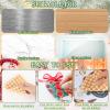 Cholemy 4 Sheets Christmas Wall Decal Stickers Decorations - Removable Indoor Home Decor for Room, Nursery, School, Restaurant, Cafe, Door, Window, Party (Tree) view 3