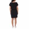 32 Degrees Ladies' Side Pockets, Drop Shoulder, Stretch Comfort, V-Neck, Soft Lux Dress | Black, Large view 3