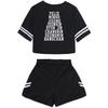 JUNG KOOK SKZ Shirt + Shorts Set Merch Hyunjin Felix Leeknow Bangchan Changbin Seungmin Shorts T-Shirt Tee view 1