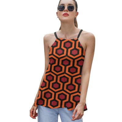 Shining Carpet Pattern Women's Tank Tops Sleeveless Shirt Blouses Casual T-Shirt Vest Tops XL
