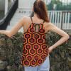 Shining Carpet Pattern Women's Tank Tops Sleeveless Shirt Blouses Casual T-Shirt Vest Tops XL view 4