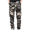 Cargo Work Pants for Men Camo Pants Men 2023 Regular Big and Tall Multi Pockets Camouflage Cargo Pants Casual Loose Work Utility Trousers Mens Pants Casual Slim Fit Khaki 4X view 1