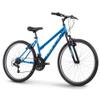 Huffy Stone Mountain Womens 26 Inch Mountain Bike, Deep Sea Gloss Frame, 21-Speed Shimano Twist Shifting, Front Suspension, Comfort Saddle | 20"/24"/26" Sizes, 6-21 Speeds, Dual Suspension Available | view 1