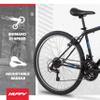 Huffy Stone Mountain Mens 26 Inch Mountain Bike, Matte Black Frame, 21-Speed Shimano Twist Shifting, Front Suspension, Comfort Saddle | 20"/24"/26" Sizes, 6-21 Speeds, Dual Suspension Available | view 3