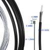 Ciomszan 5m Universal Bicycle Shift Cable Housing Kit With 2 Set Bikes Gear Shifter Derailleur Cable End Caps Accessories for Mountain Road Bike Repair (For Universal Bike) view 3