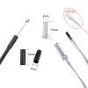 Ciomszan 5m Universal Bicycle Shift Cable Housing Kit With 2 Set Bikes Gear Shifter Derailleur Cable End Caps Accessories for Mountain Road Bike Repair (For Universal Bike) view 4