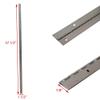 Boat Piano Hinge | 57 1/2 Inch Aluminum view 3