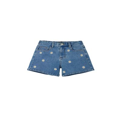 Desigual Little Girl's Daisy Denim Shorts